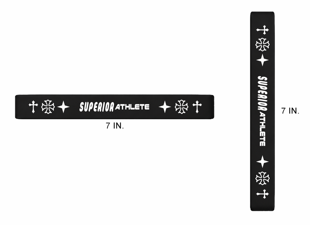 SUPERIOR ATHLETE Black Wristband