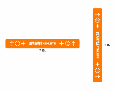 SUPERIOR ATHLETE Orange Wristband