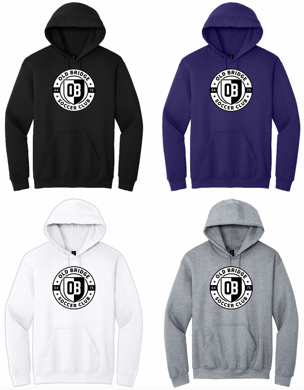 OLD BRIDGE SOCCER CLUB COTTON HOODIE