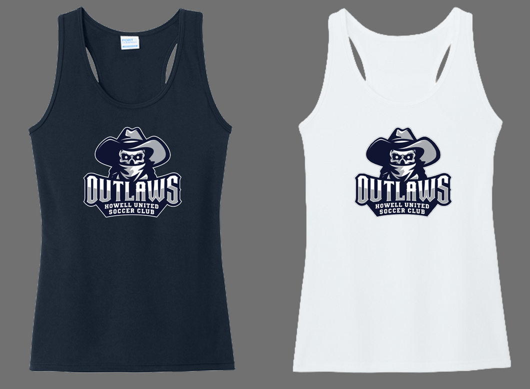OUTLAWS HOWELL UNITED SOCCER CLUB FAN FAVORITE TANK TOPS