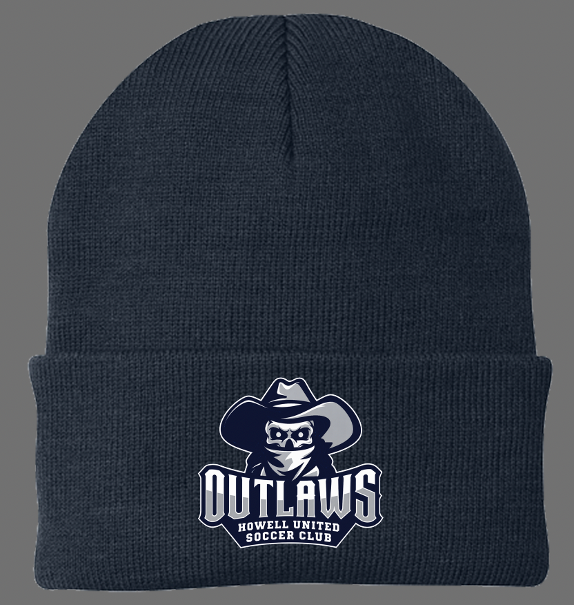 OUTLAWS HOWELL UNITED SOCCER CLUB SIDELINE BEANIES