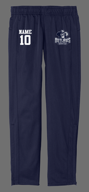 OUTLAWS HOWELL UNITED SOCCER CLUB GAME DAY NAVY WARM UP PANTS