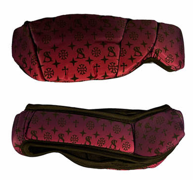 SUPERIOR ATHLETE Purple to Pink with Black Headband