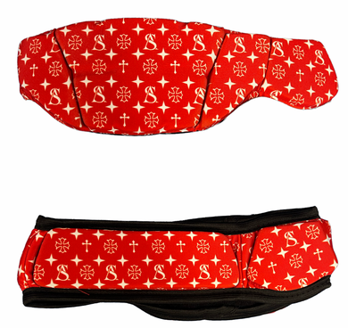SUPERIOR ATHLETE Red with White Headband