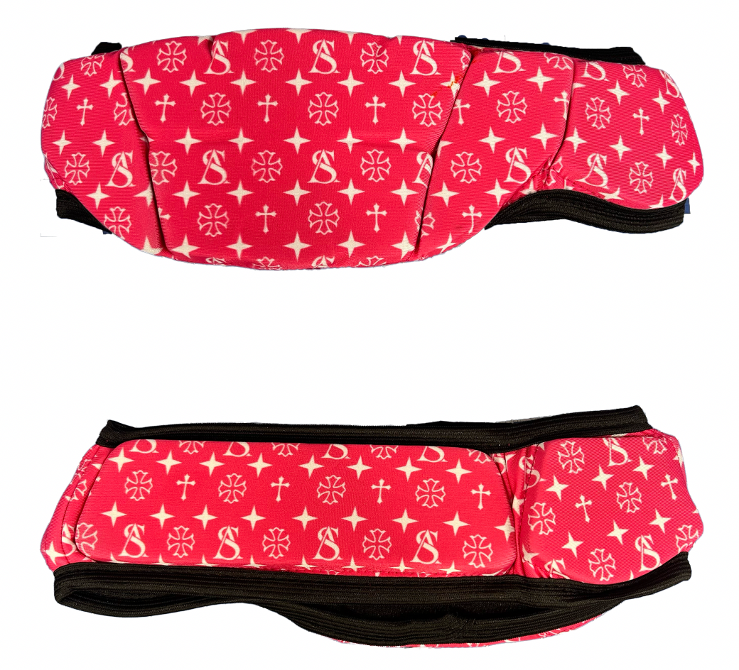 SUPERIOR ATHLETE Pink with White Headband