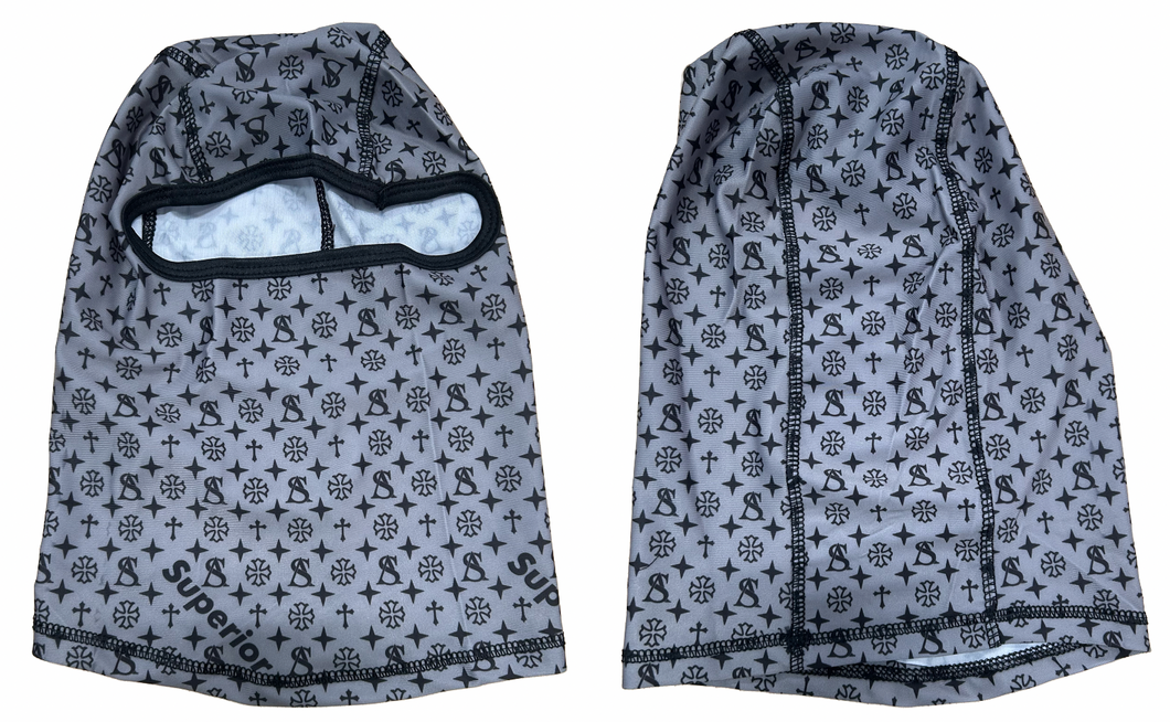 SUPERIOR ATHLETE Gray with Black Ski Mask