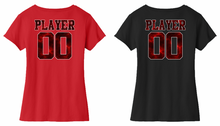 THUNDER BASEBALL WOMENS V-NECK T-SHIRT