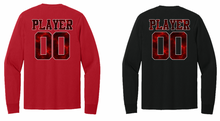 THUNDER BASEBALL LONG SLEEVE COTTON T-SHIRT