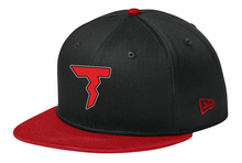 THUNDER BASEBALL BLACK AND RED NEW ERA HAT