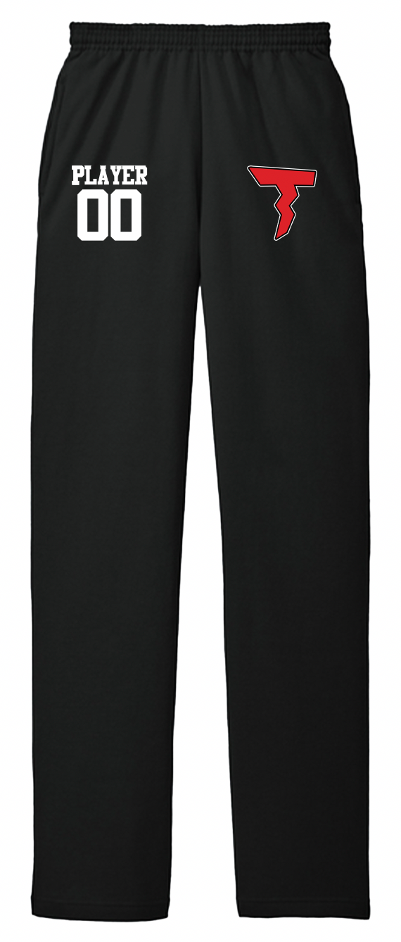 THUNDER BASEBALL BLACK SWEATPANTS