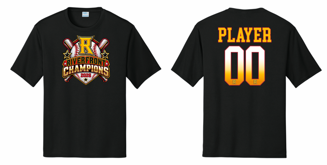 RIVERFRONT BASEBALL DRI-FIT T-SHIRT