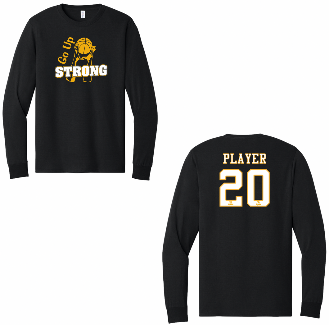 GO UP STRONG ALTERNATE LONG SLEEVE SHOOTER SHIRT COTTON