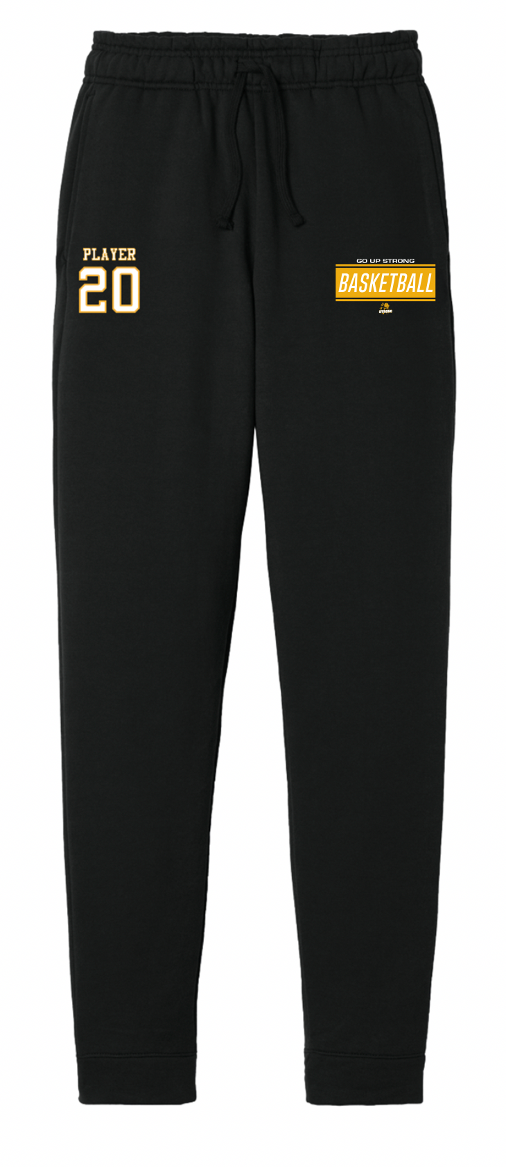 GO UP STRONG BASKETBALL JOGGERS