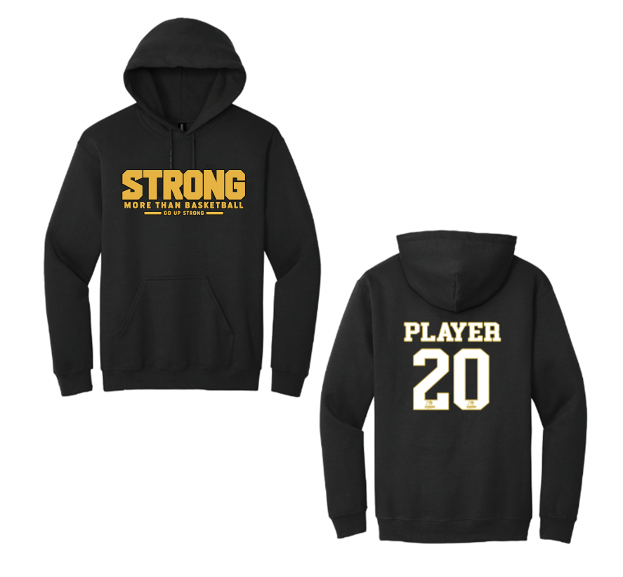 GO UP STRONG MORE THAN BASKETBALL DRI-FIT HOODIE