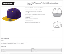 Bombers Baseball Embroidered Logo Snap Back Cap