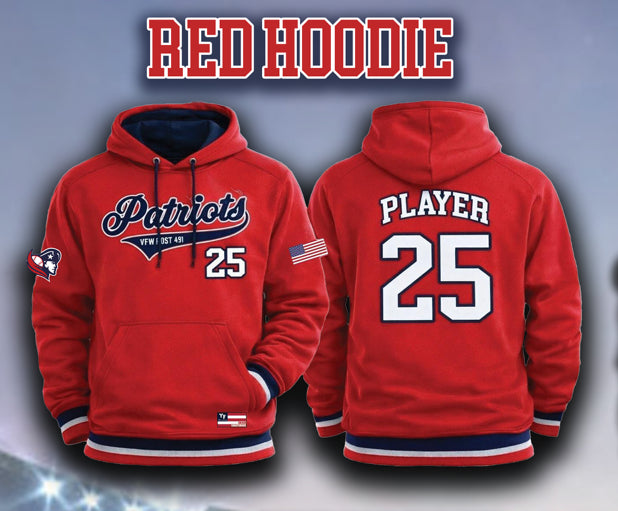 RED VFW HOODIE
