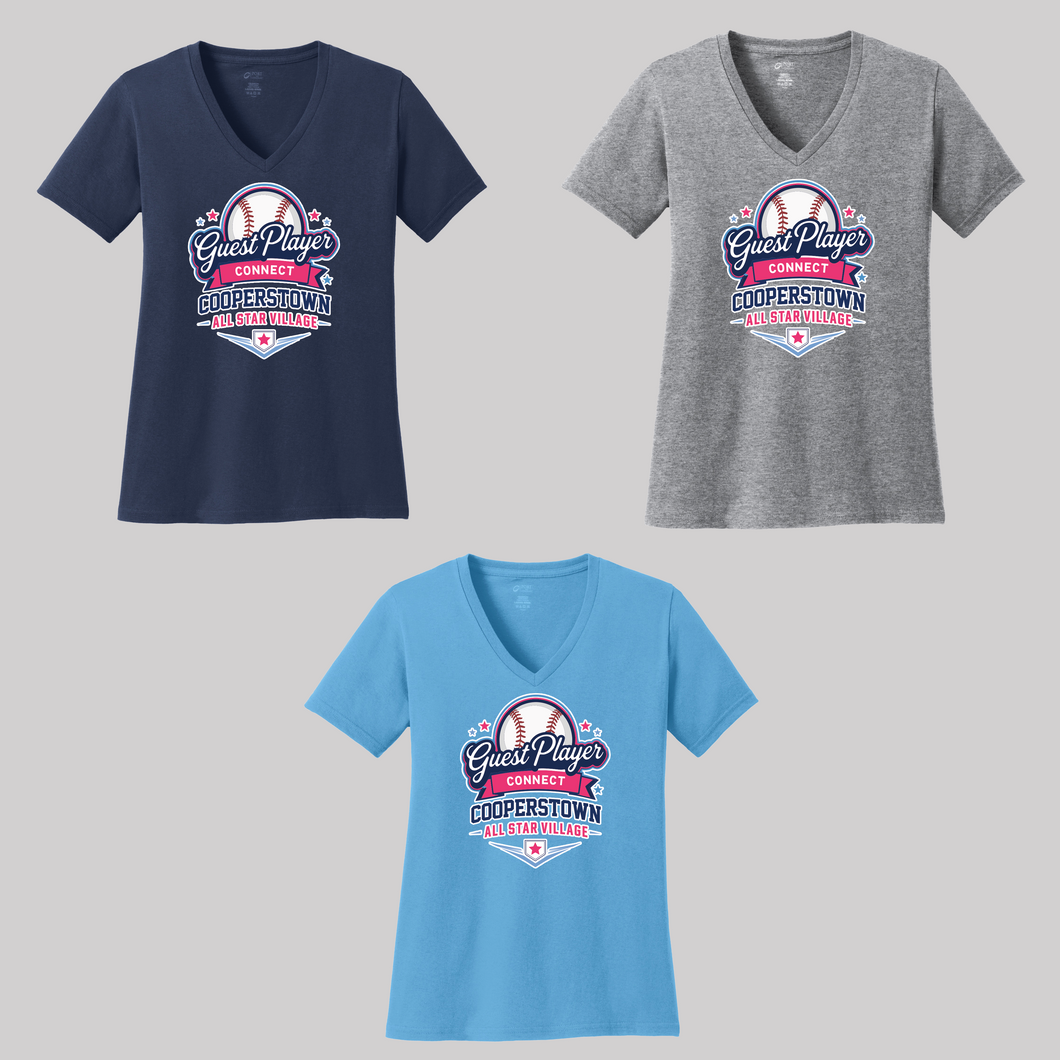 GPC Cooperstown  Womens V-Neck Shirt