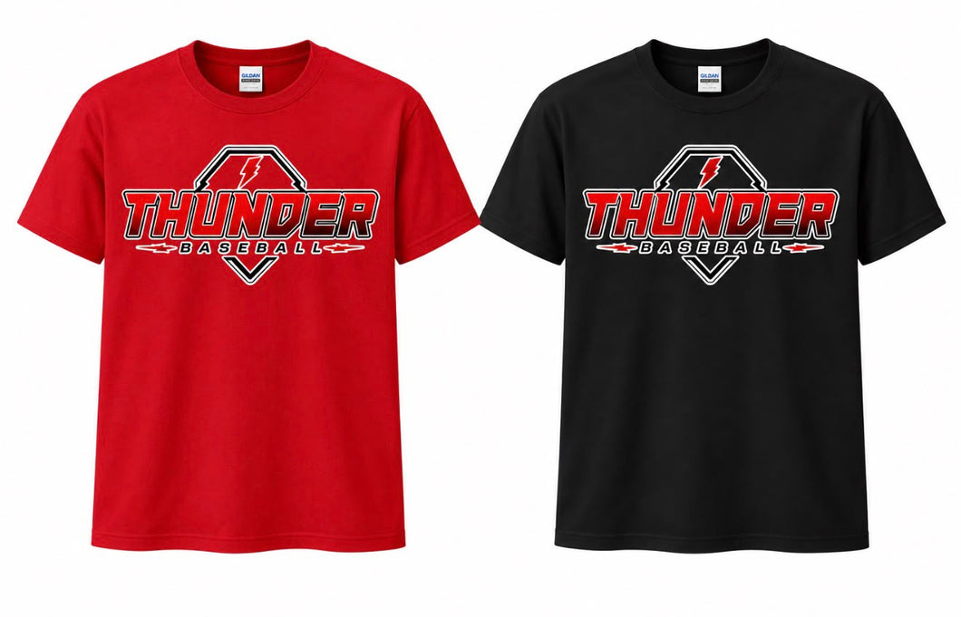 THUNDER BASEBALL FAN FAVORITE CREW NECK T-SHIRT