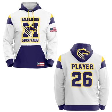 Marlboro Mustangs Game Day Hoodie (WHITE)