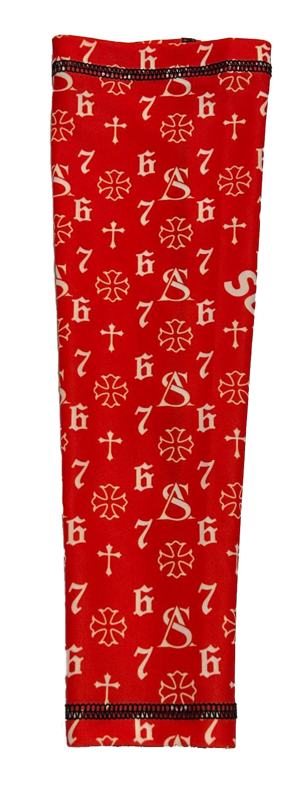 White 67 Red Arm Sleeve