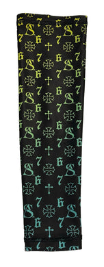 Yellow to Blue 67 Black Arm Sleeve