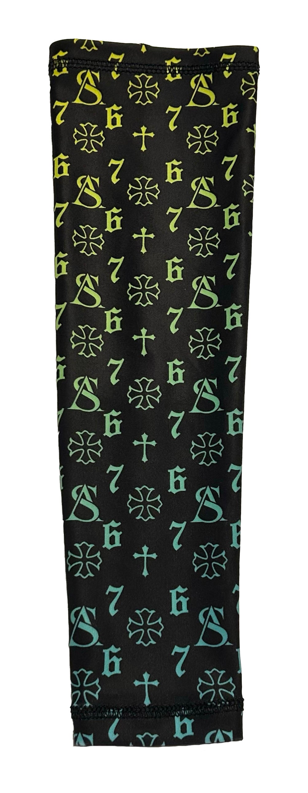 Yellow to Blue 67 Black Arm Sleeve