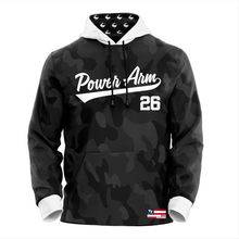 Power Arm Baseball Camo Game Day Hoodie (With customization)