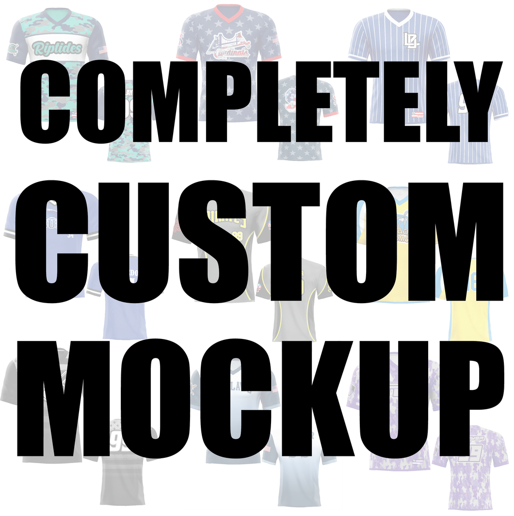 Get your COMPLETELY CUSTOM MOCKUP