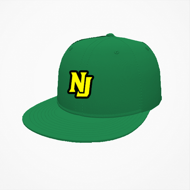 Invaders Green Embroidered Logo Team Hat