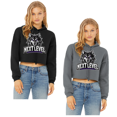 Next Level Culture Basketball Ladies Crop Hooded Pullover