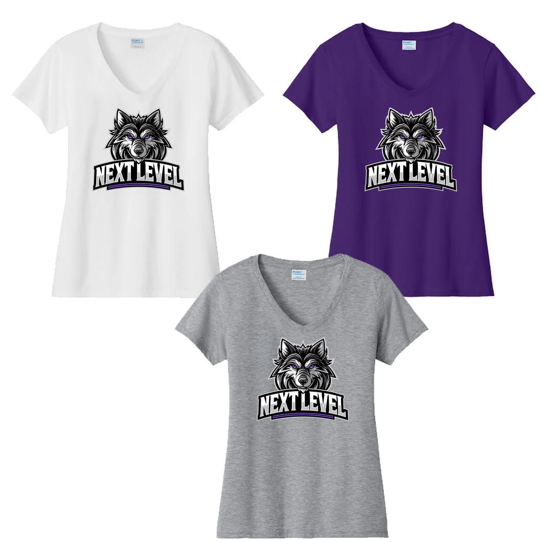 Next Level Culture Basketball Women's V-Neck Shirt
