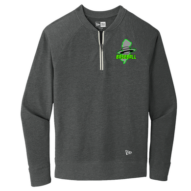 Invaders New Era Quarter Zip Pullover with Embroidered Logo