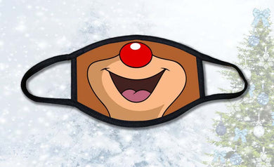 Rudolph the Red Nosed Reindeer Face Mask
