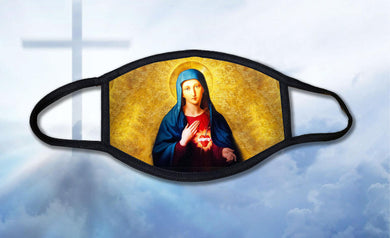 Classic Mother Mary Face Mask
