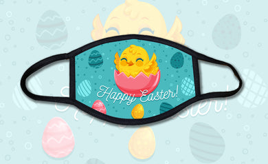 Easter Chick Face Mask