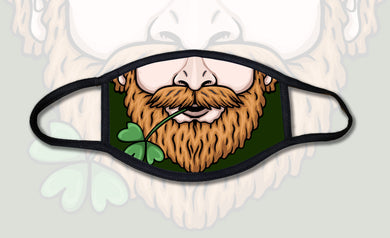 St Patricks Leprechaun Face Mask