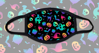 Happy Halloween Face Mask