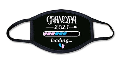 Expecting Grandpa 2021 Face Mask