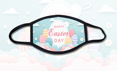 Easter Clouds Face Mask
