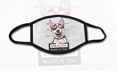 Jail House Husky Face Mask