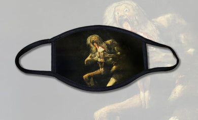 Saturn Devouring Son Face Mask