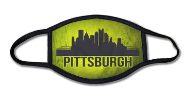 Pittsburgh Skyline Face Mask
