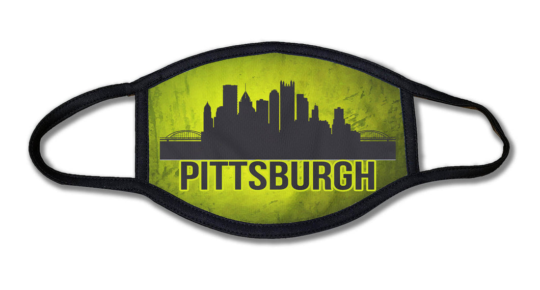 Pittsburgh Skyline Face Mask