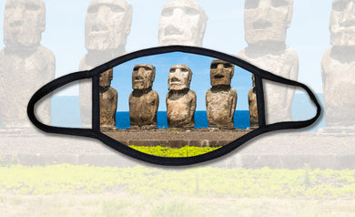 Easter Island Face Mask