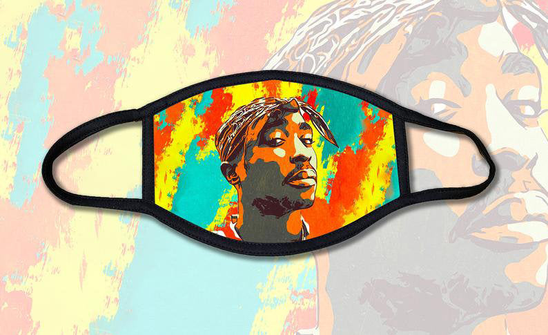 Tupac Shakur Face Mask – Youth Fanatics Gear
