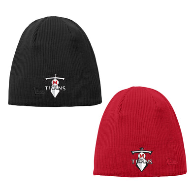 New Era Beanie with Embroidered Logo