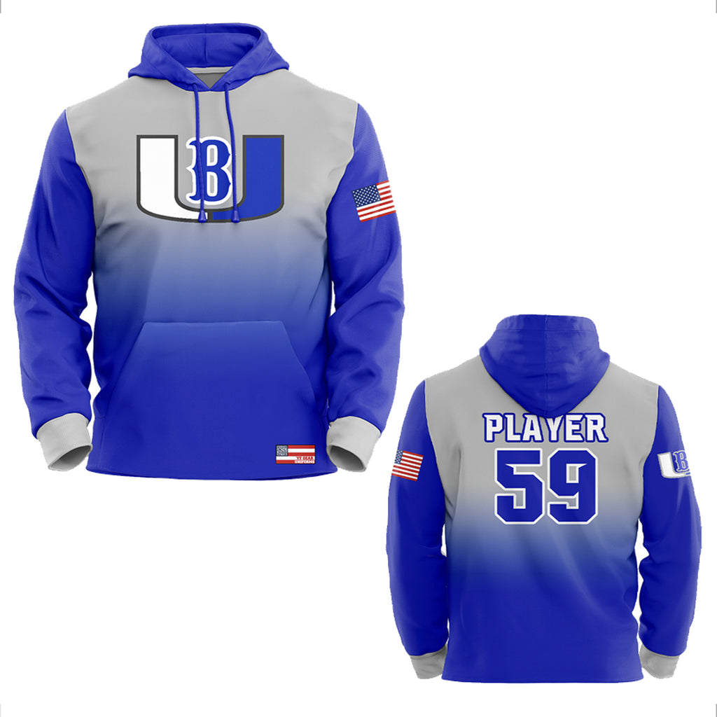 Brick United Game Day Hoodie Grey Youth Fanatics Gear