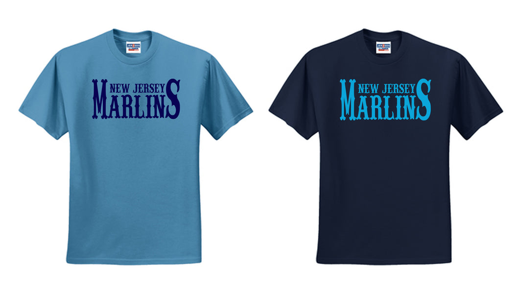 NJ Marlins Cotton T-Shirt – Youth Fanatics Gear
