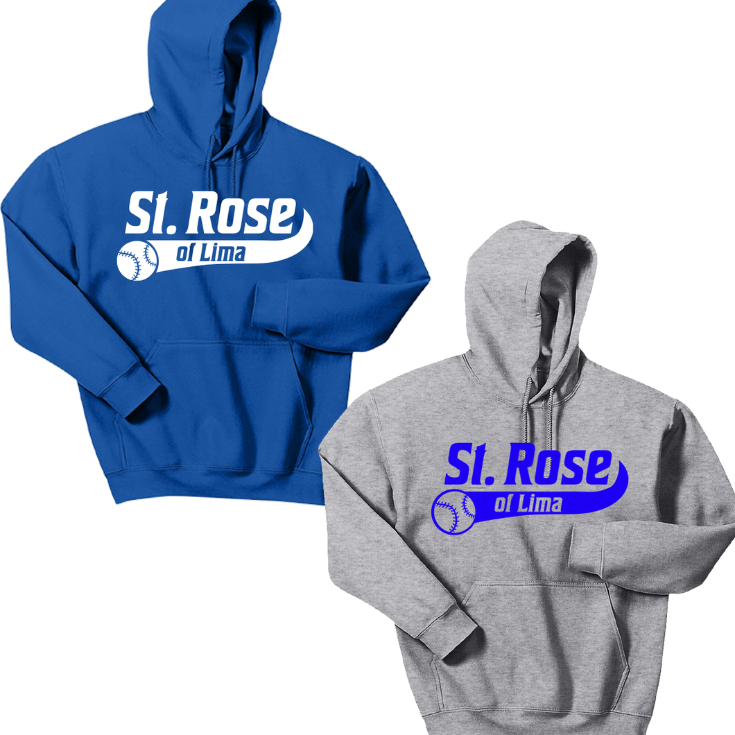 St. Rose of Lima Baseball Cotton Hoodie