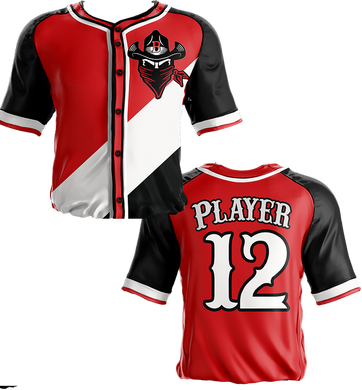 Full Button Baseball Jersey